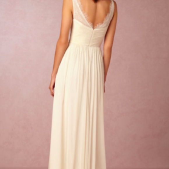 BHLDN Anthropologie Lace hitherto fleur off white - Picture 2 of 8